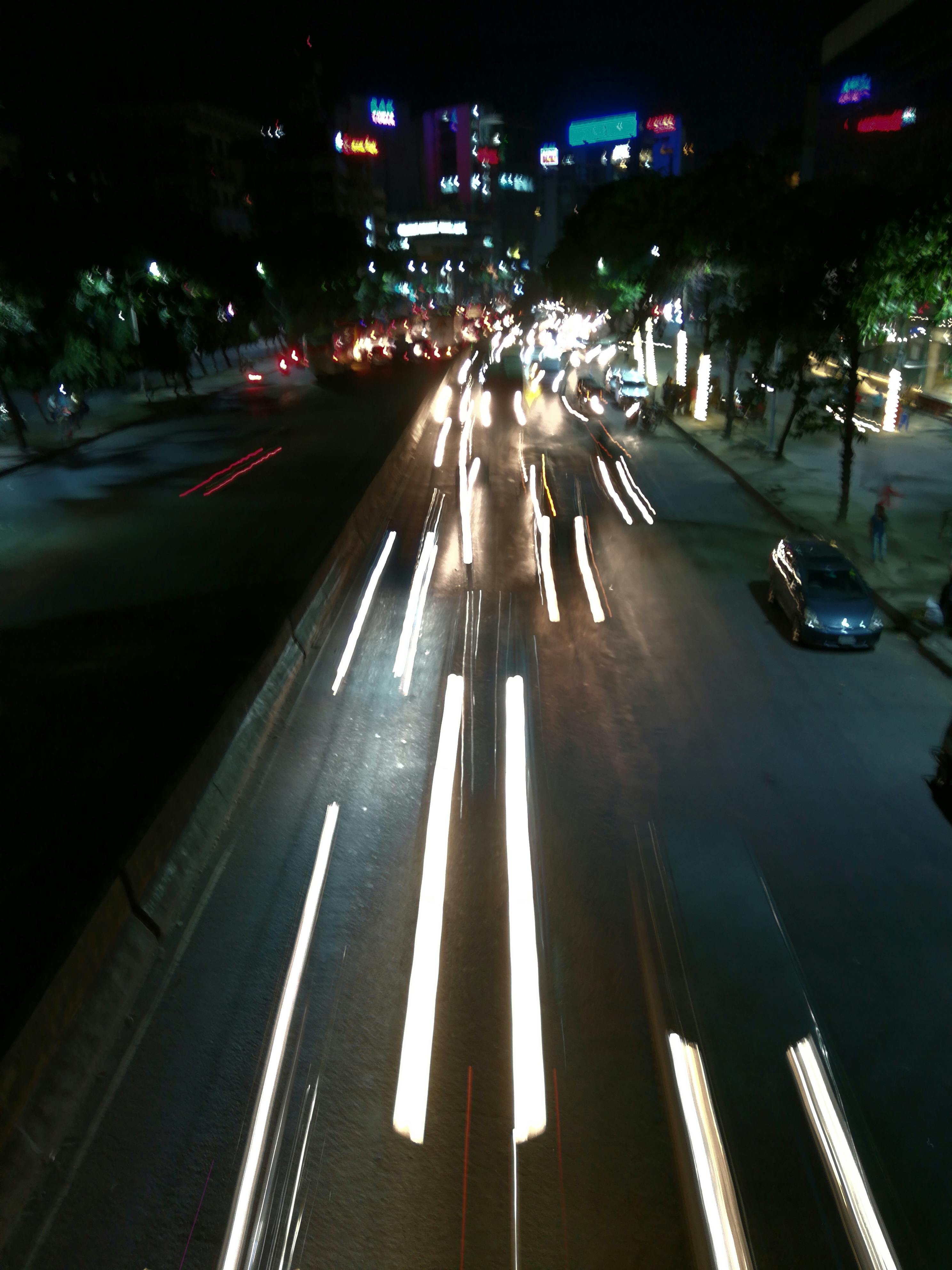 Free Stock Photo Of Car Lights City City Street