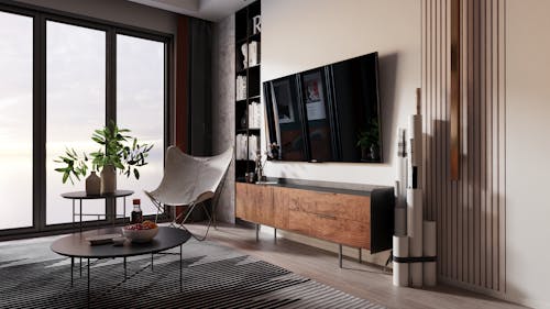 Бесплатное стоковое фото с гостиная, деревянный, дизайн интерьера