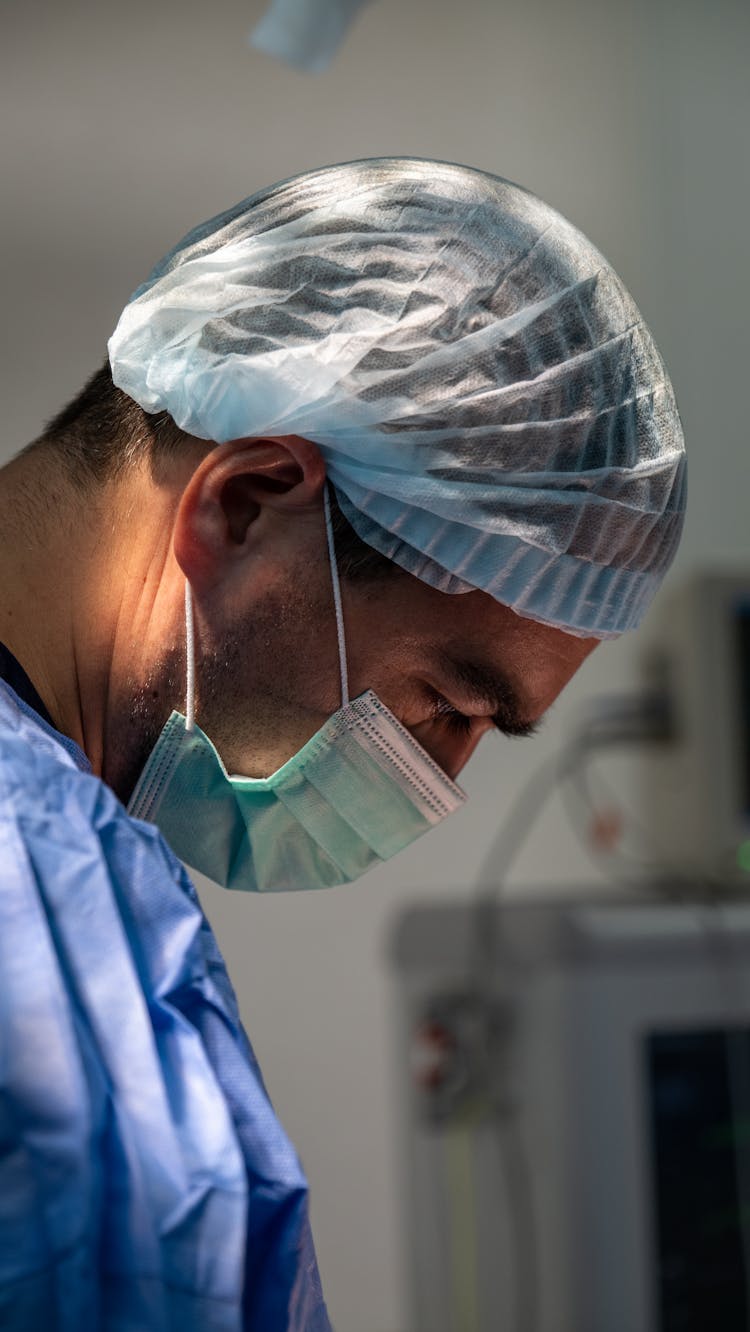 A Doctor During Surgery