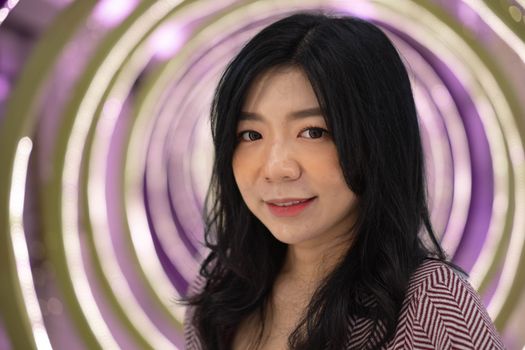 one fine day for asian woman in loop hole neon lights part 3