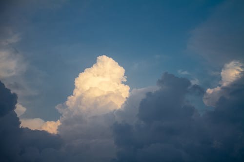 Darmowe zdjęcie z galerii z chmury, eteryczny, fotografia lotnicza