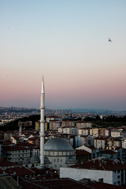 City against the Sky at Dusk 