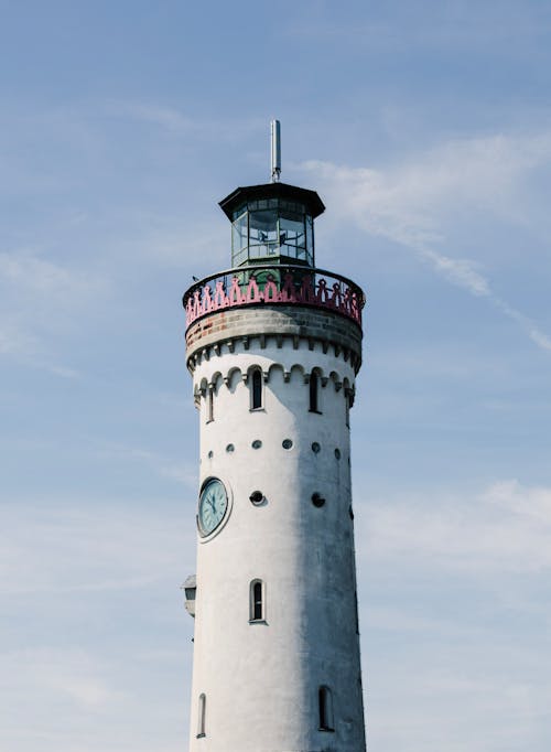 Foto profissional grátis de Alemanha, céu azul, farol