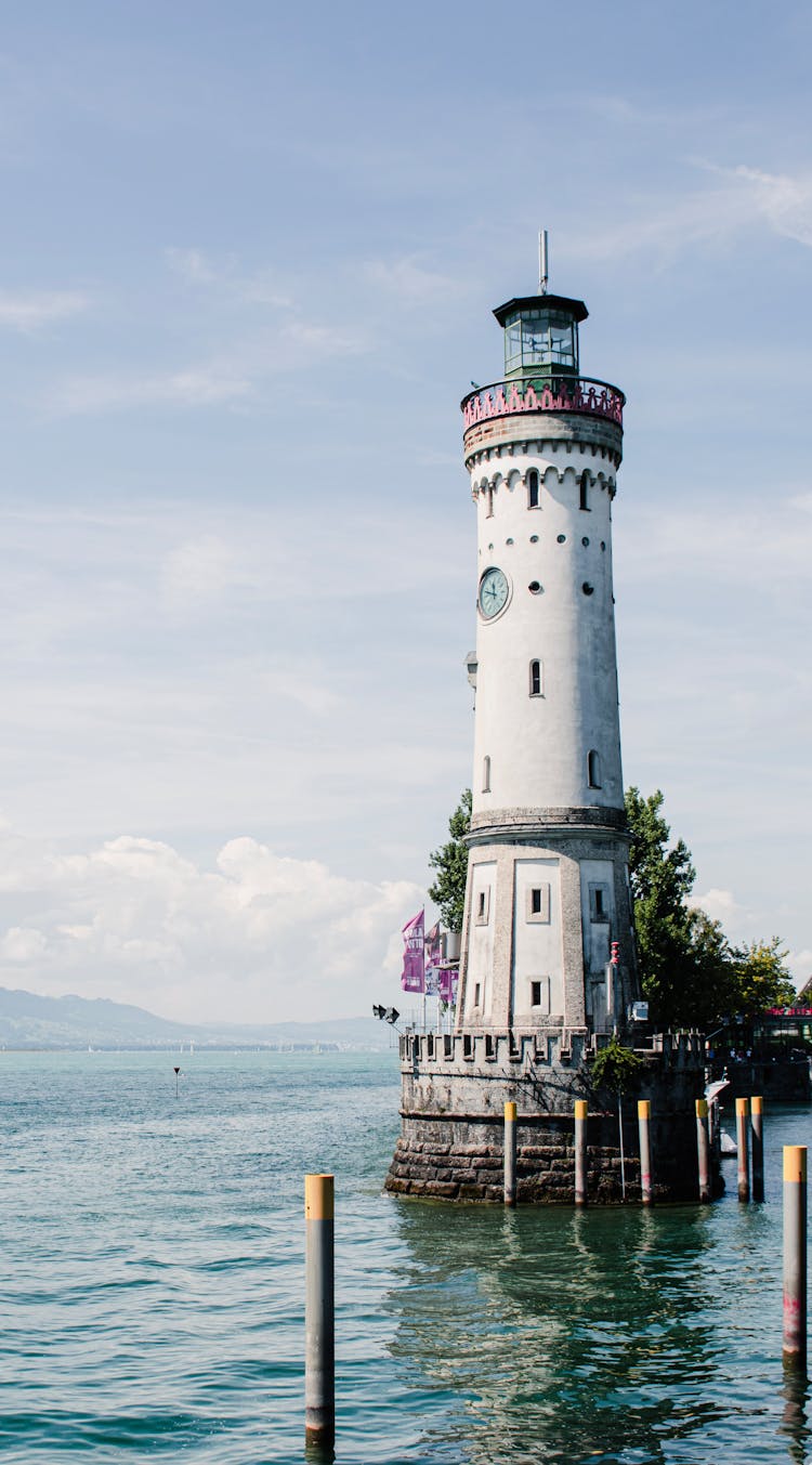 New Lindauer Lighthouse In Lindau, Germany