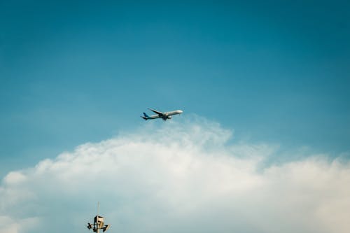 Free stock photo of airlines, beautiful sky, blue sky