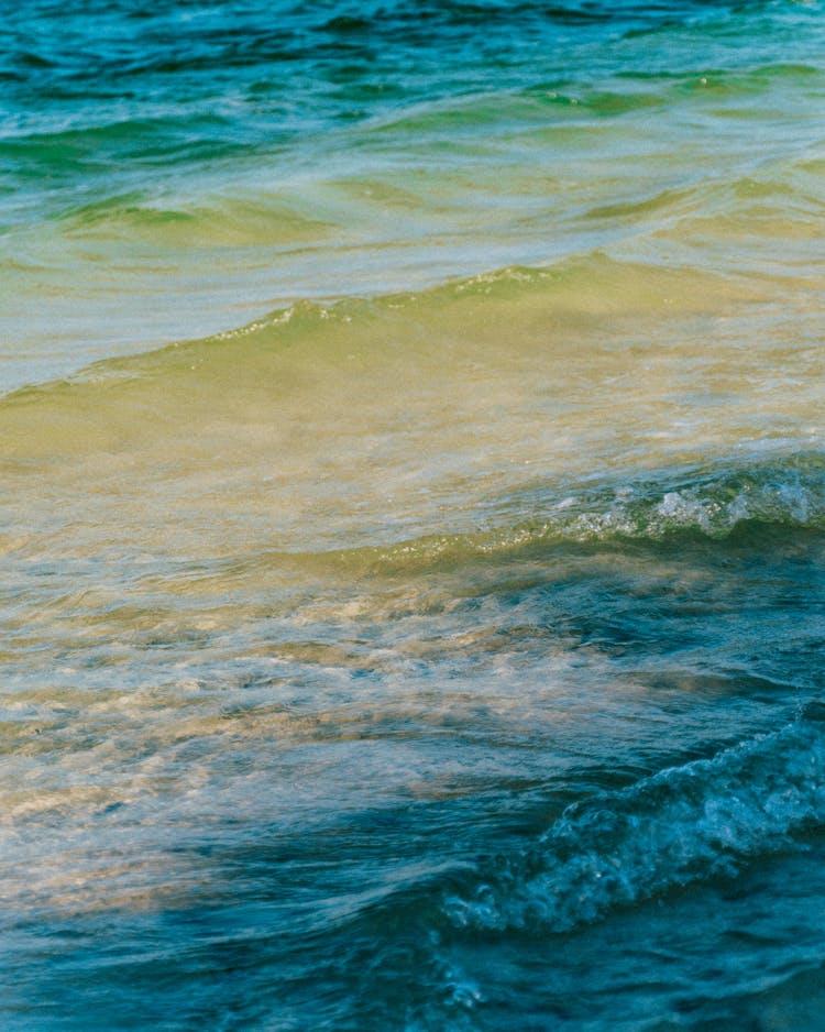 Sea Waves On Beach