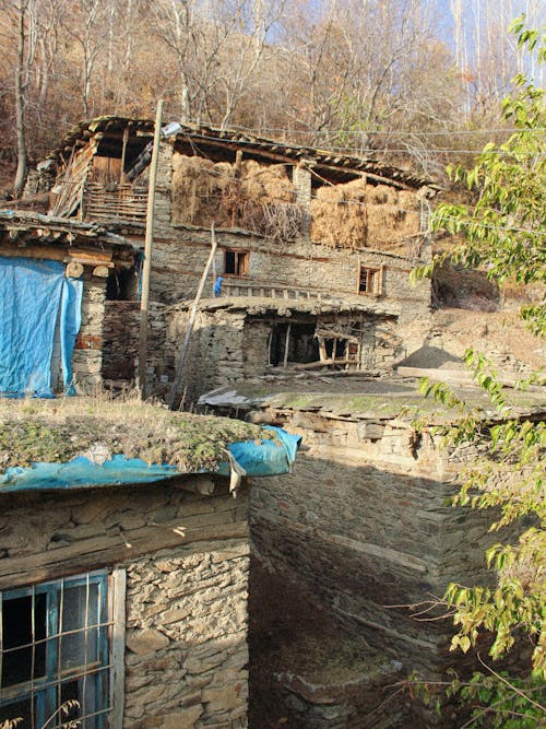 Бесплатное стоковое фото с вертикальный выстрел, деревни, деревня