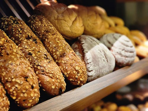 Kostenloses Stock Foto zu bäckerei, backwaren, brote