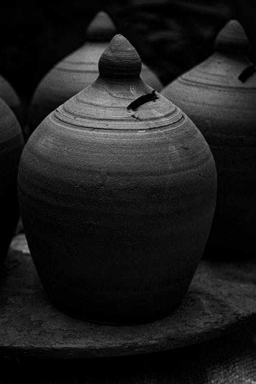 Handmade Clay Pots Photo