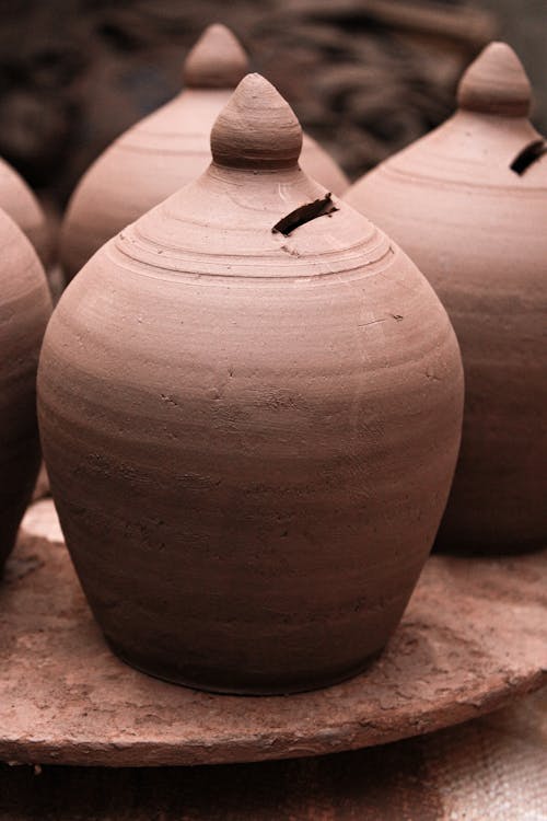 Handmade Clay Pots Photo