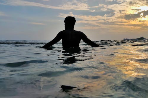 adale, güçlü adam, mavi deniz içeren Ücretsiz stok fotoğraf