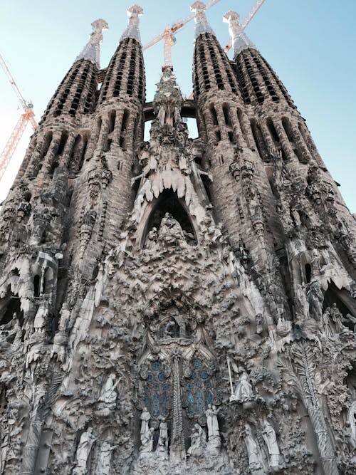 คลังภาพถ่ายฟรี ของ บาร์เซโลนา, มหาวิหาร la sagrada familia