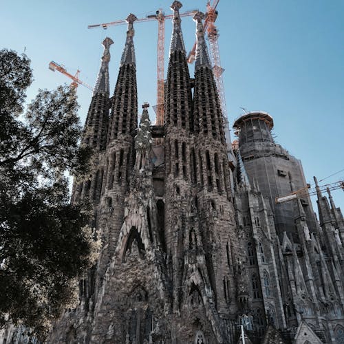 Free stock photo of barcelona, gaudã, sagrada