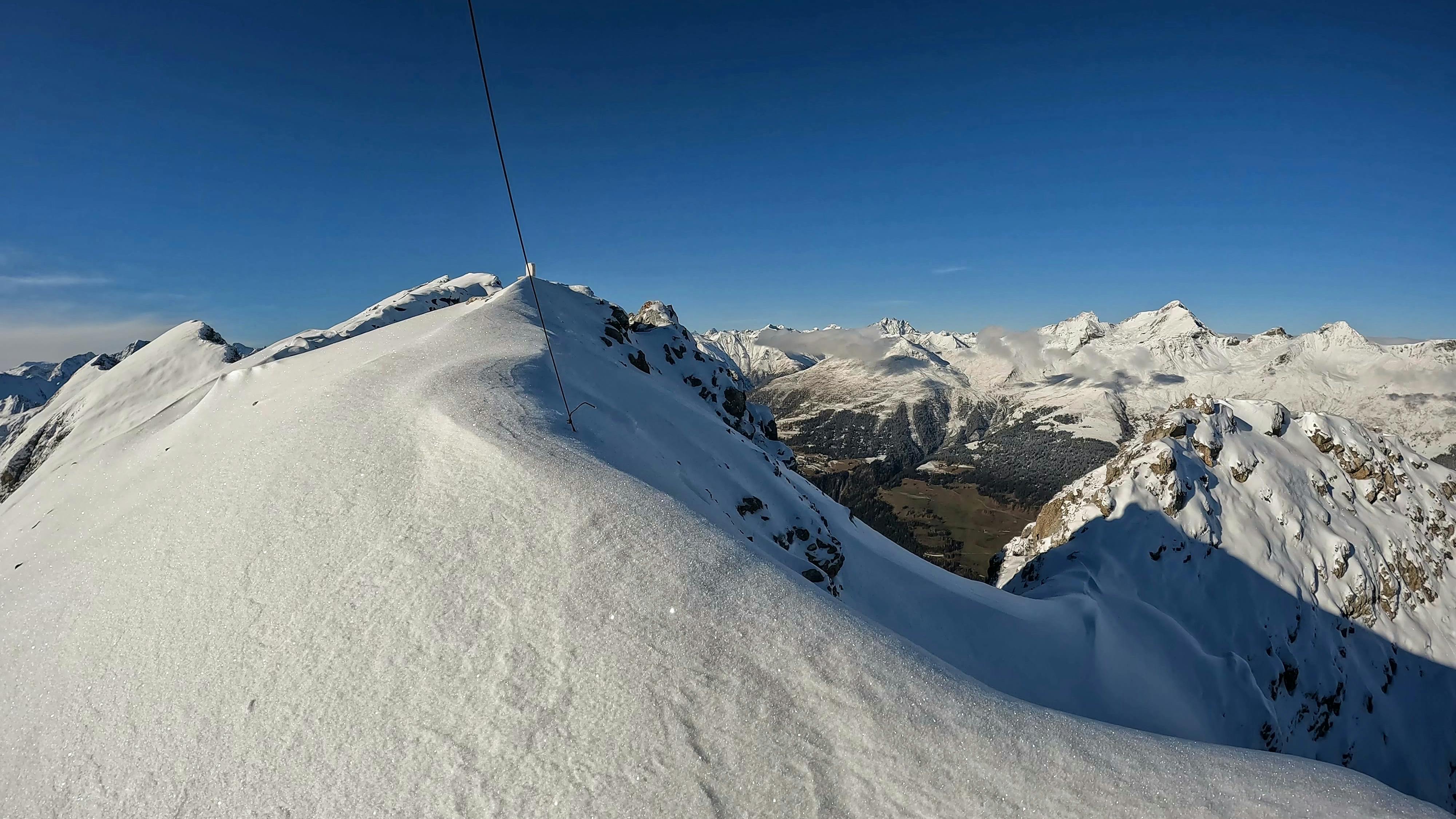 Snow Covered Mountain Peak · Free Stock Photo