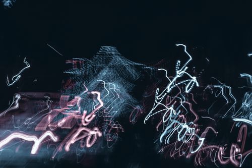 Illustration: layered translucent shapes &mdash; photo by Mahdi Bafande on Pexels