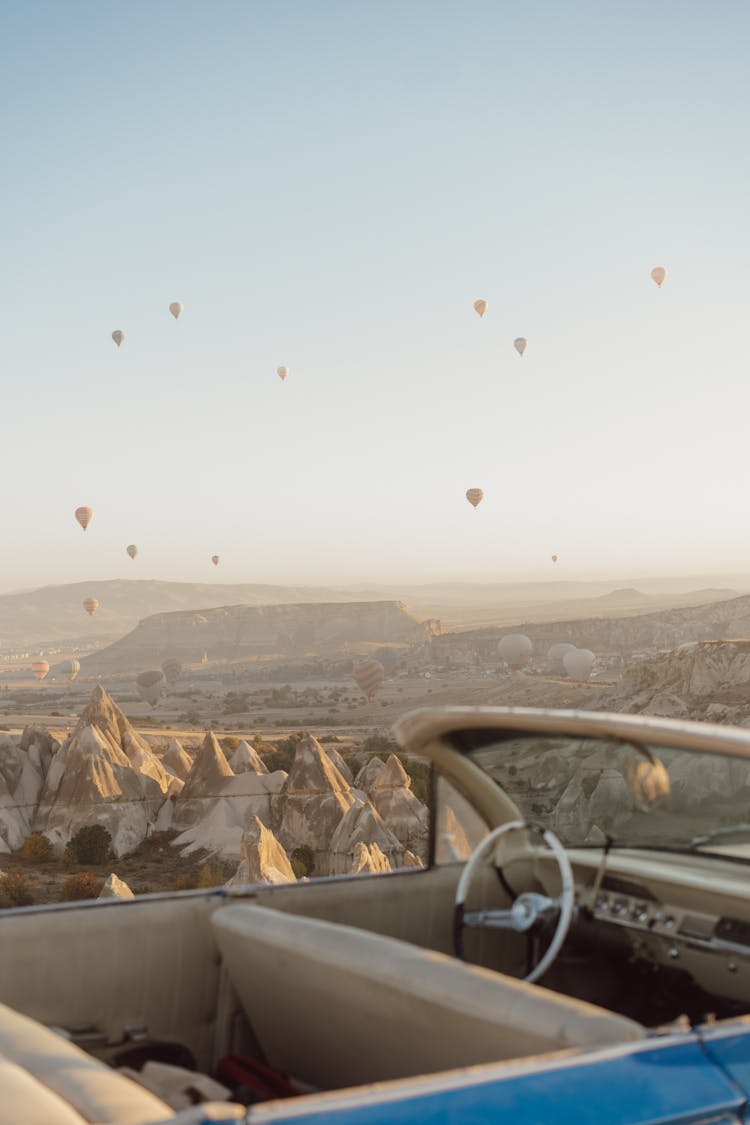 Hot Air Balloons Over Cappadocia