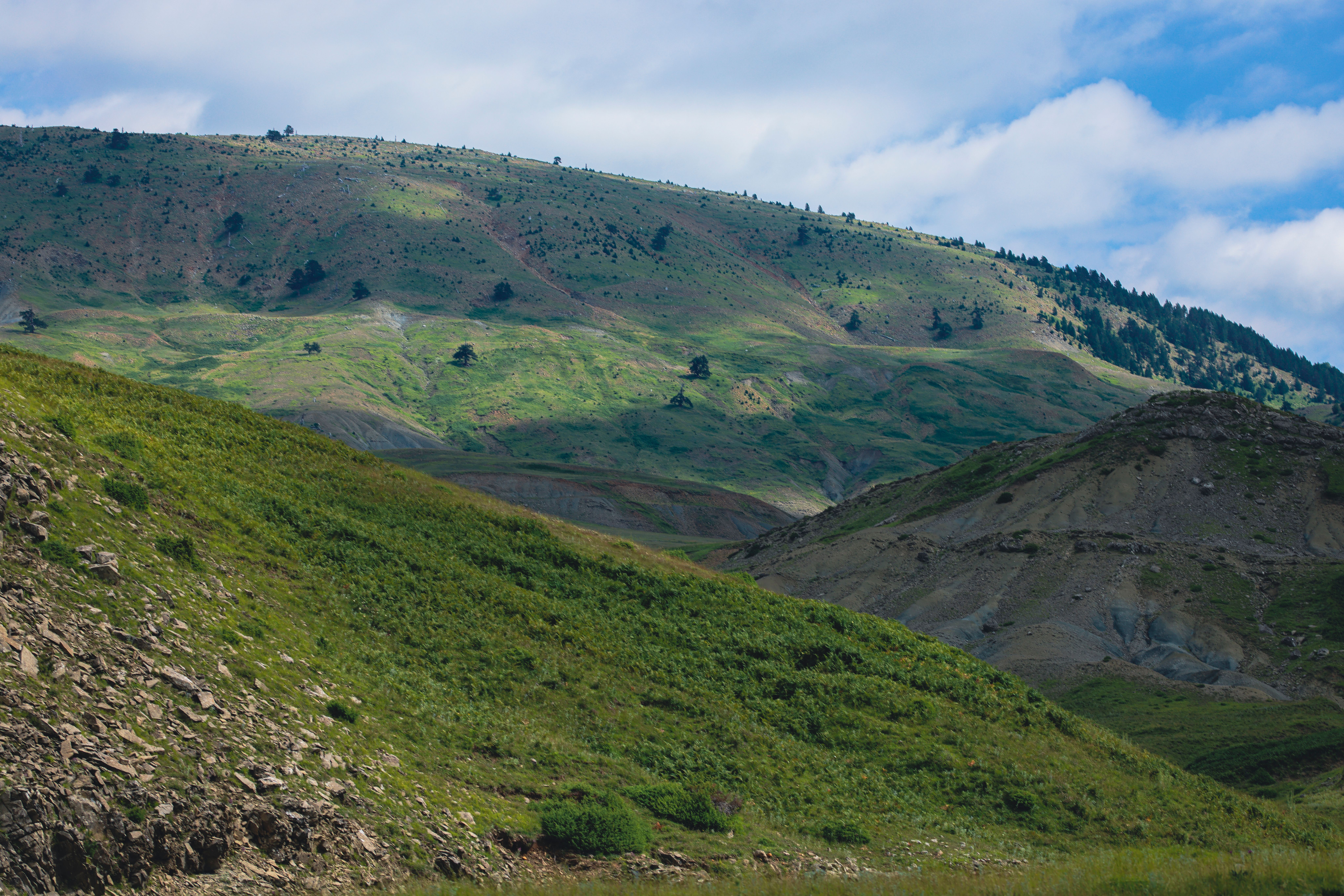 Green Mountain Under the Blue Sky · Free Stock Photo