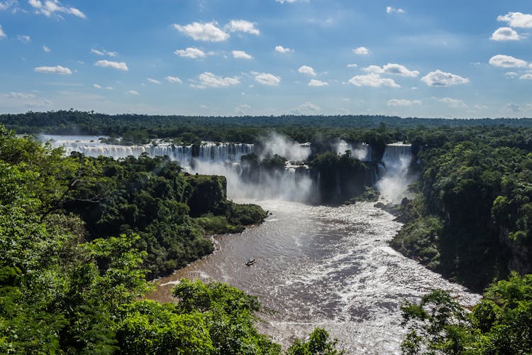 Iguazu Falls In Brazil