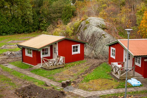 Kostnadsfri bild av arkitektur, bungalow, dörr