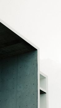 A striking minimalist architectural design with clean lines and modern aesthetics.