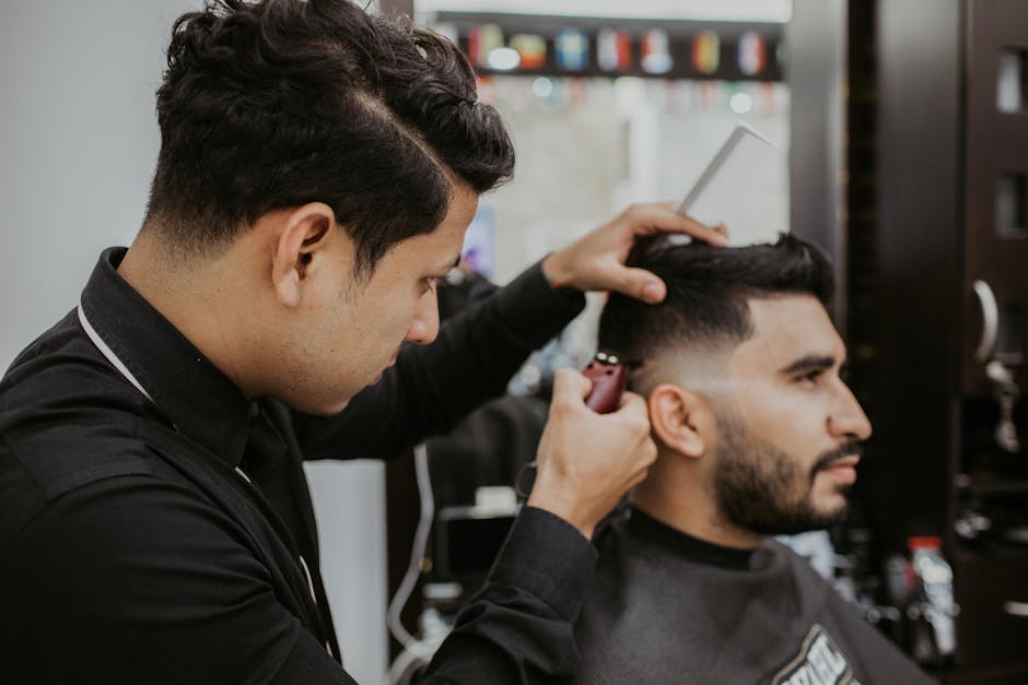 traditional haircut