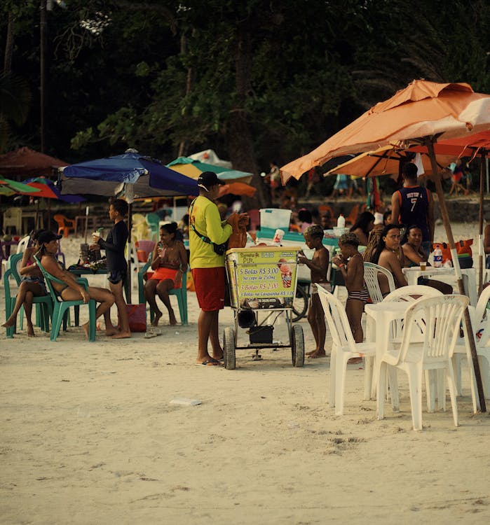 Vendor on Beach 