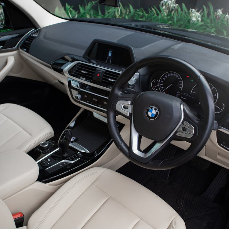 Photo Of Black And Beige Car Interior