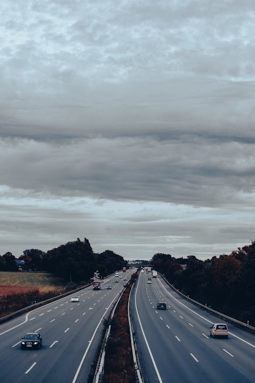 Imagine de stoc gratuită din automobile, autostradă, autoturisme