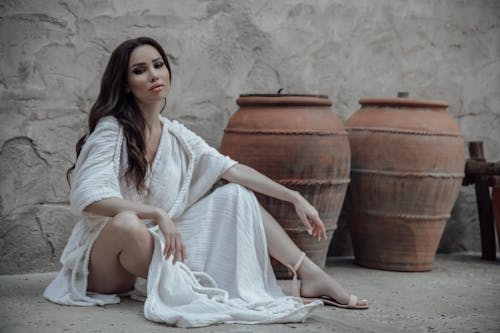 Fotos de stock gratuitas de florero, mujer, relajación