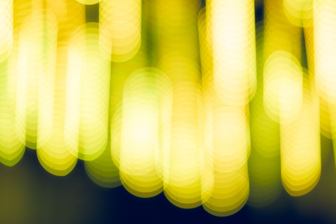 Yellow Light Features Photograph of Yellow Lights · Free Stock Photo