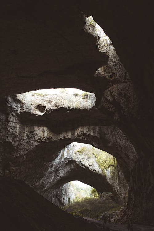 Kostnadsfri bild av eroderade, grotta, lågvinkelfoto