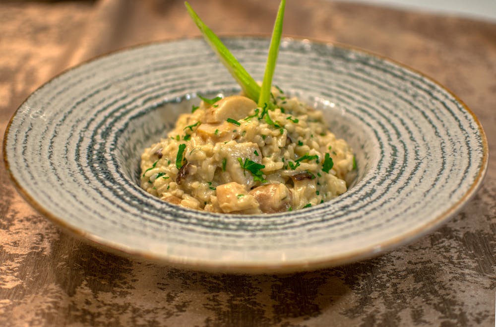 Creamy Mushroom and Herb Rice Creamy Mushroom and Herb Rice