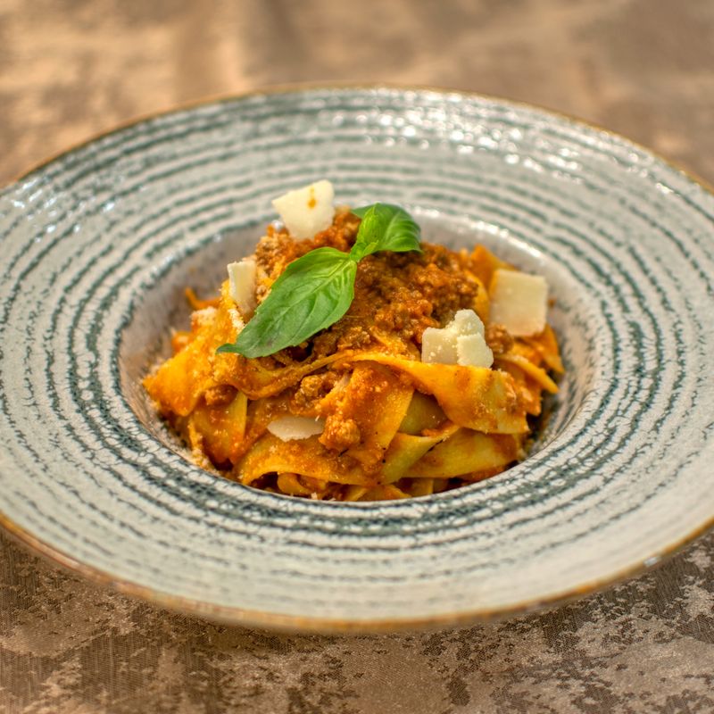 Italian Tuscan Minestrone with Pappardelle