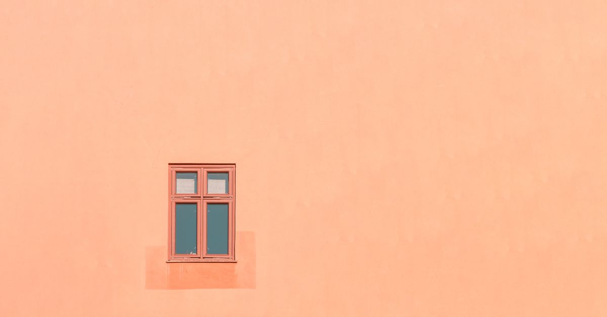 Window View Orange Windows on Orange Building Wall · Free Stock Photo