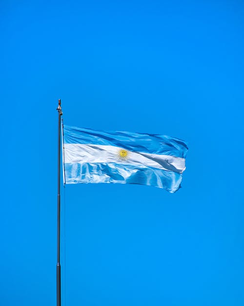 Ilmainen kuvapankkikuva tunnisteilla argentiina, lippu, pystysuuntainen laukaus Kuvapankkikuva