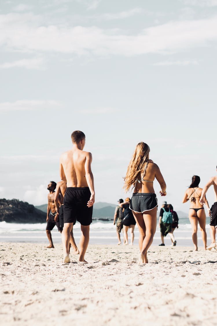 People On Beach