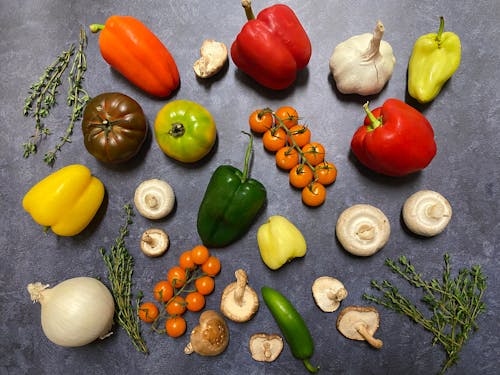 免费 Flatlay, 成分, 新鮮蔬菜 的 免费素材图片 素材图片
