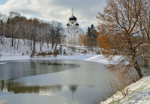 冬季, 圆顶, 大教堂 的 免费素材图片