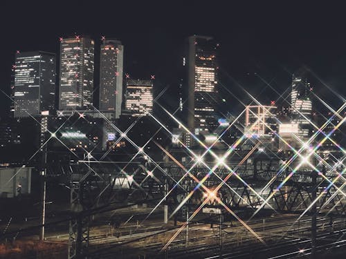 Δωρεάν στοκ φωτογραφιών με κεντρικές συνοικίες, κέντρο πόλης, Νύχτα