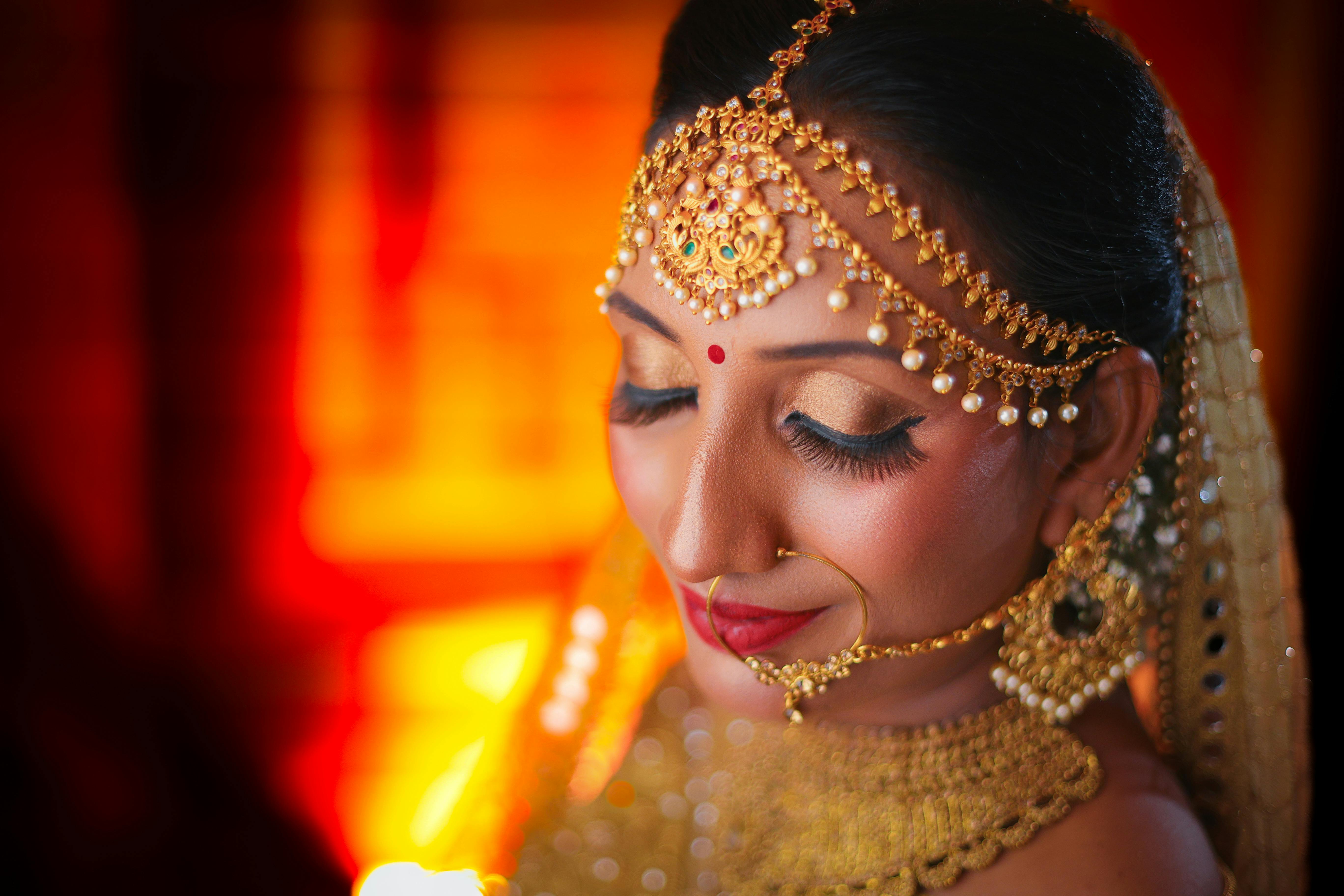 Bride Rikku ❤️ | Fashion girl images, Bridal makeup images, Bridal  jewellery indian