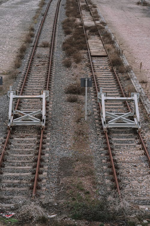 Immagine gratuita di allenare, ferrovia, industria