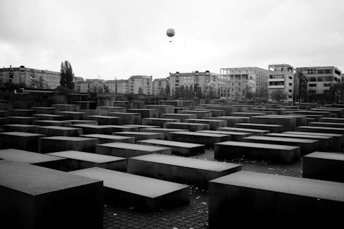 คลังภาพถ่ายฟรี ของ กรุงเบอร์ลิน, ขาวดำ, ตึก