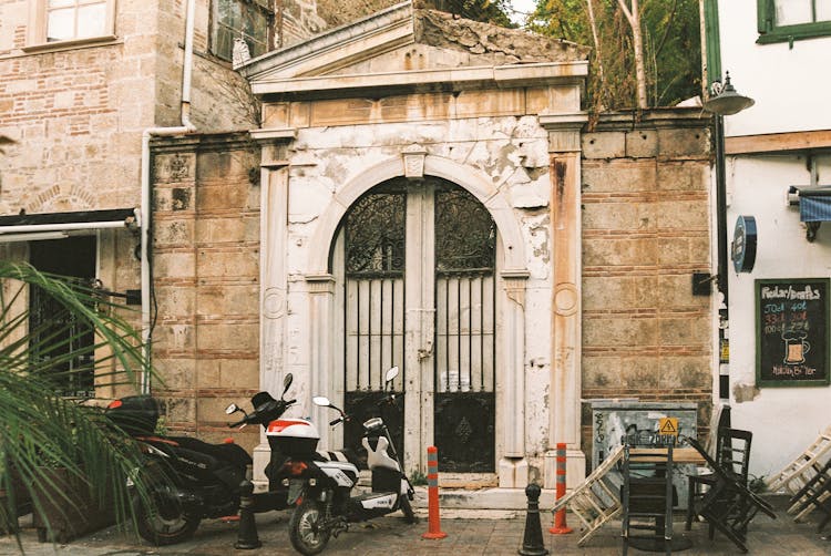 Gate With Tympanum 