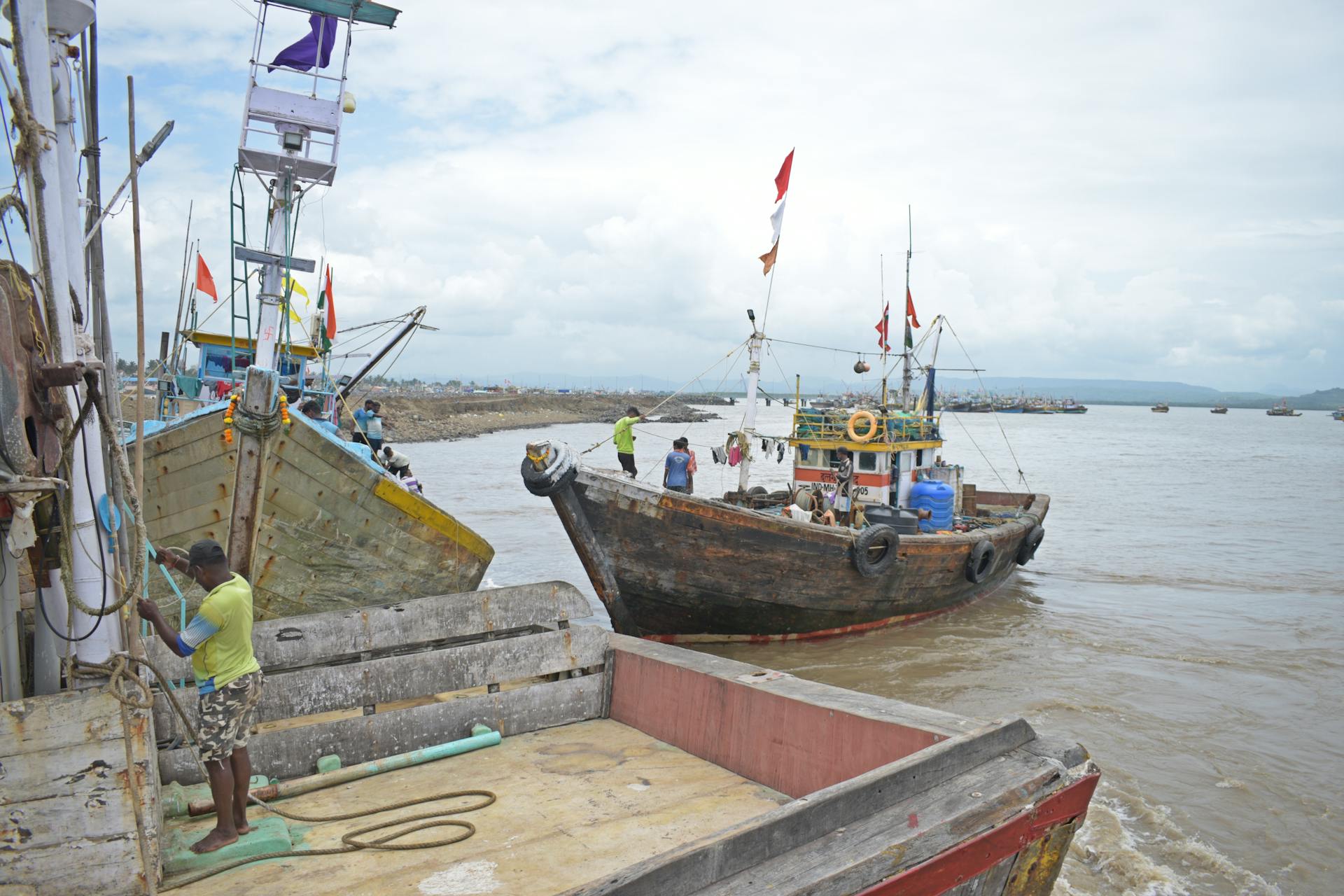 Sailing Fishing Ships
