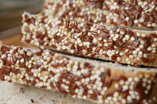 Baked Goods with Nuts and Sesame Seeds 