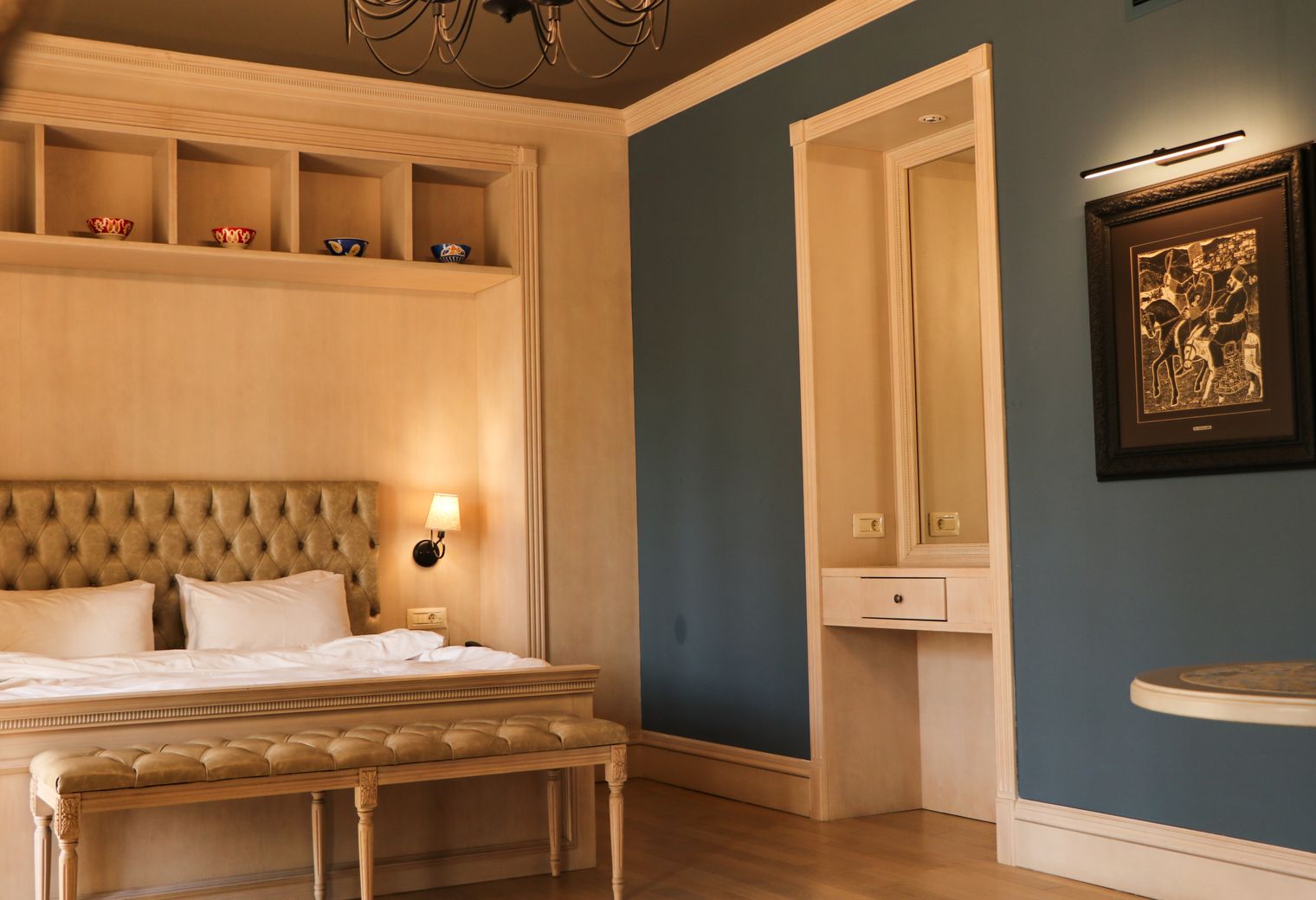 Interior Painting in Enfield Highway — walls rolled to an even, flat finish