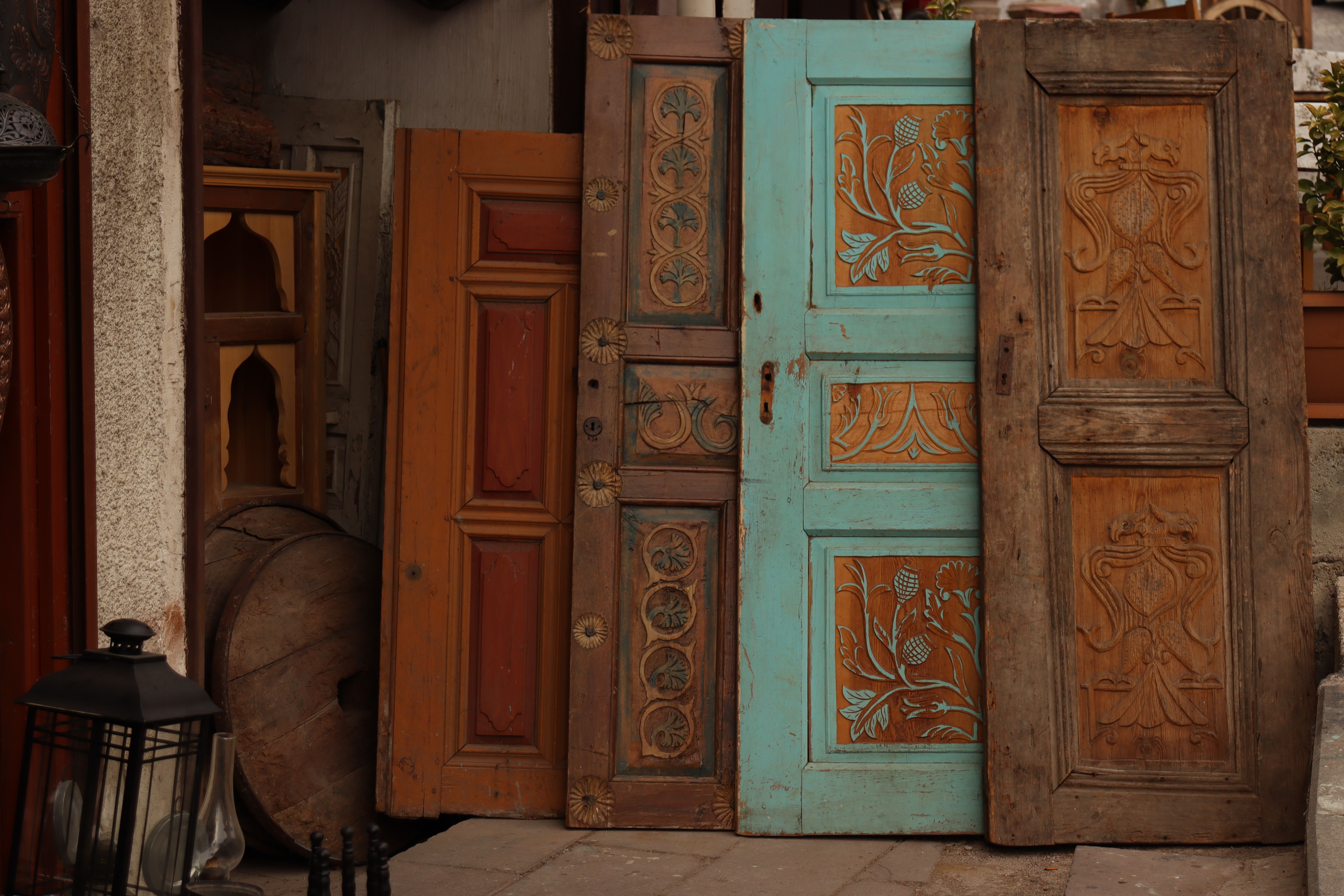 How to Turn Old Doors into Unique Furniture Pieces