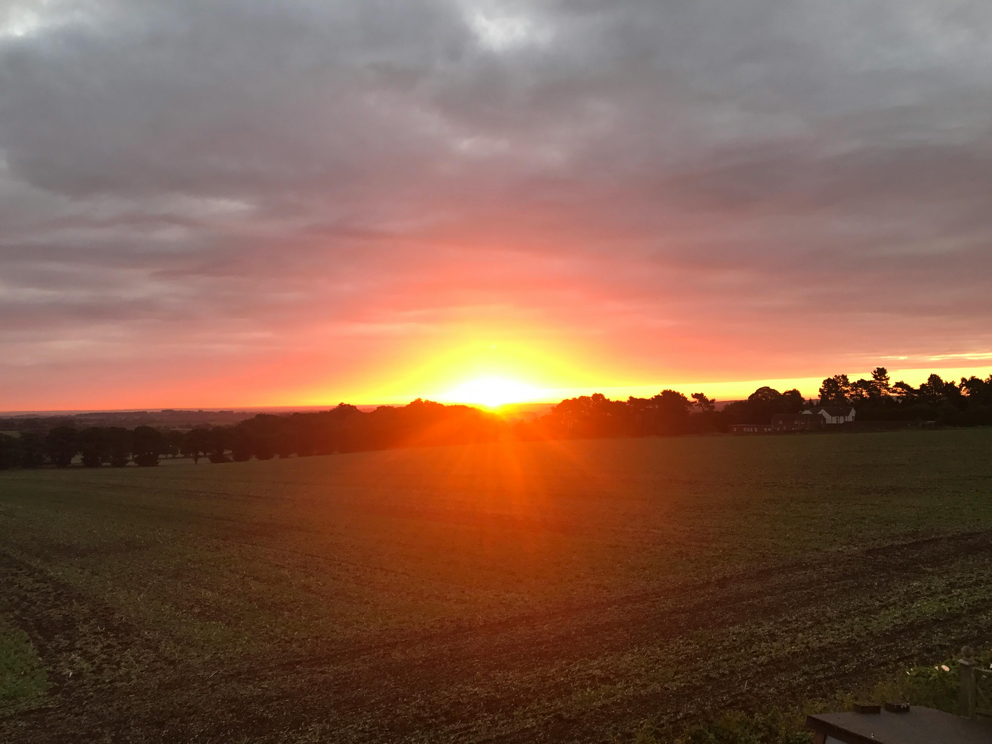 Free Stock Photo Of Farm, Sunrise