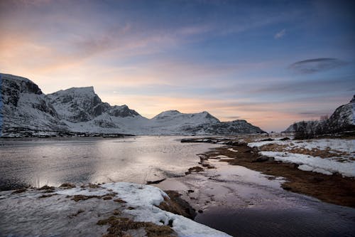 Lake Beside Mountain