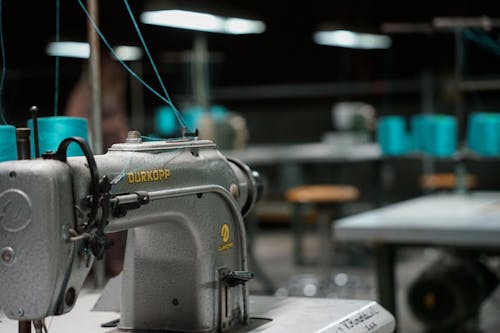 Sewing Machine in a Workshop 